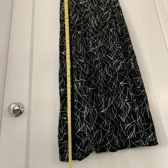 VINTAGE Scarlett midi dress black & white size 3 / 4 - Picture 10 of 13